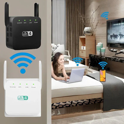 High Performance WiFi Signal Booster with Long Range Extension
