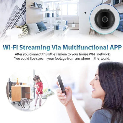 Mini Magnetic WiFi Camera with High Definition 1080p Recording