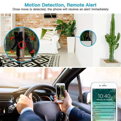 Mini Magnetic WiFi Camera with High Definition 1080p Recording
