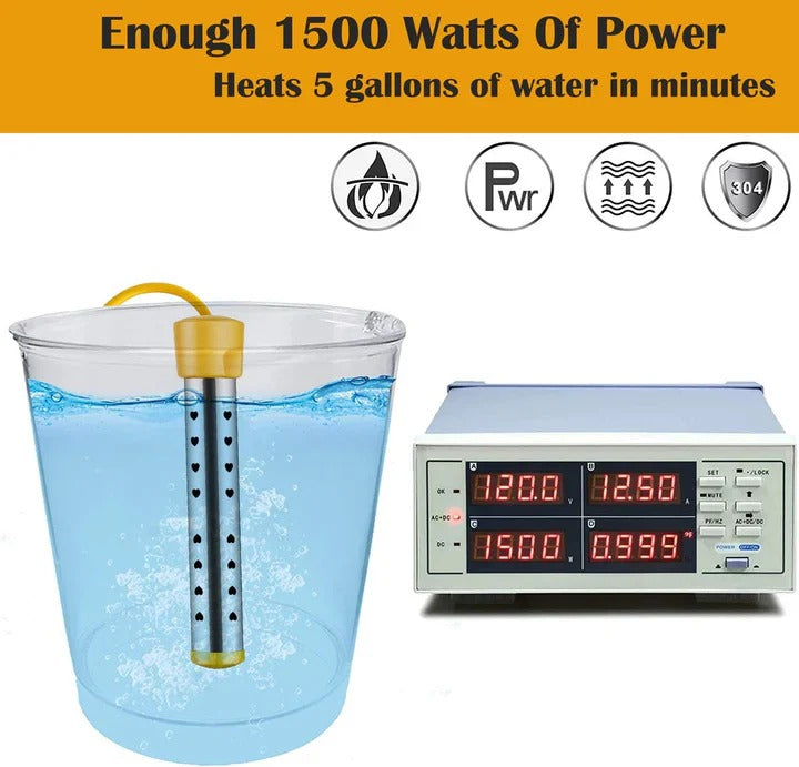 Portable Electric Immersion Water Heater For Home