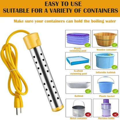 Portable Electric Immersion Water Heater For Home