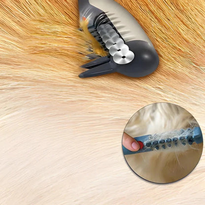 Anti Tangle Pet Grooming Rake For Dogs With Long Hair