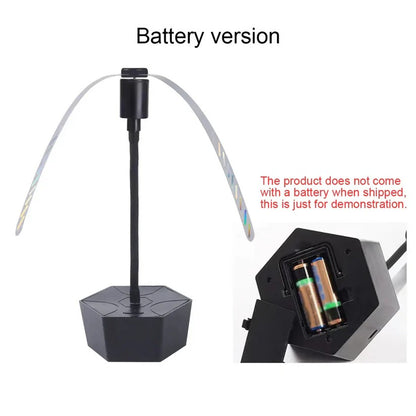 Battery Powered Fly Deterrent Fan for Picnic Tables