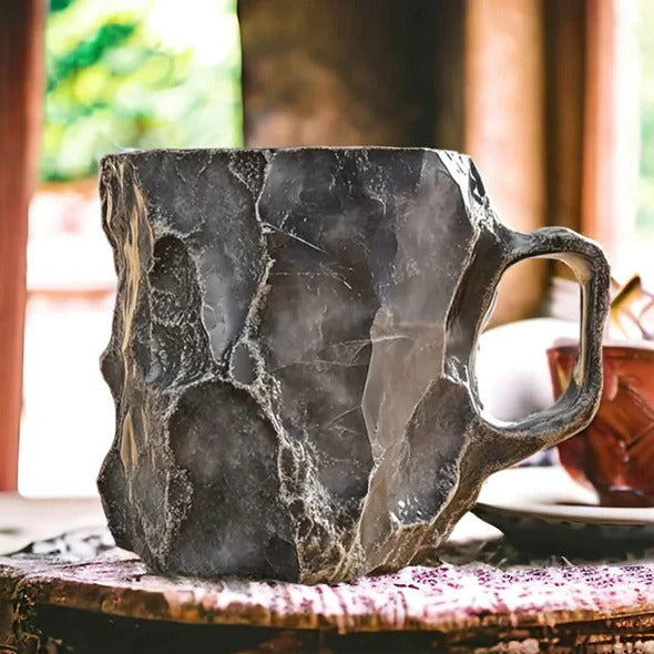 Heat Resistant Stylish Mineral Crystal Mugs For Coffee And Tea