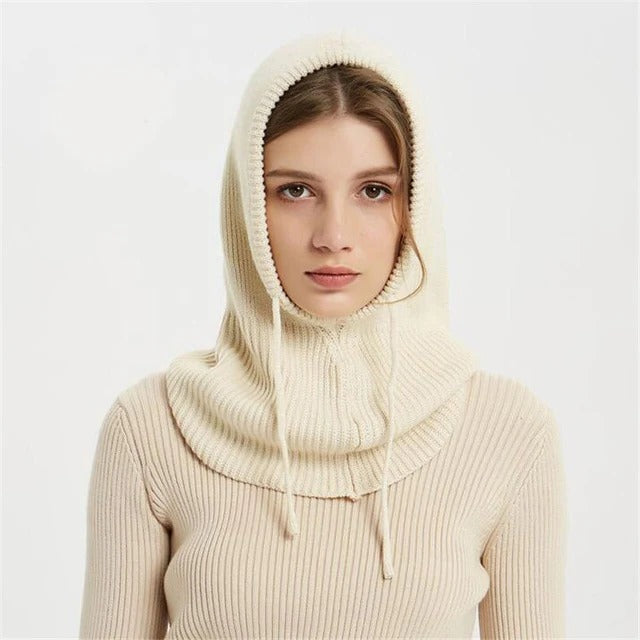 Fine Cashmere Slouchy Hat, Soft Winter Knit for Cold Weather
