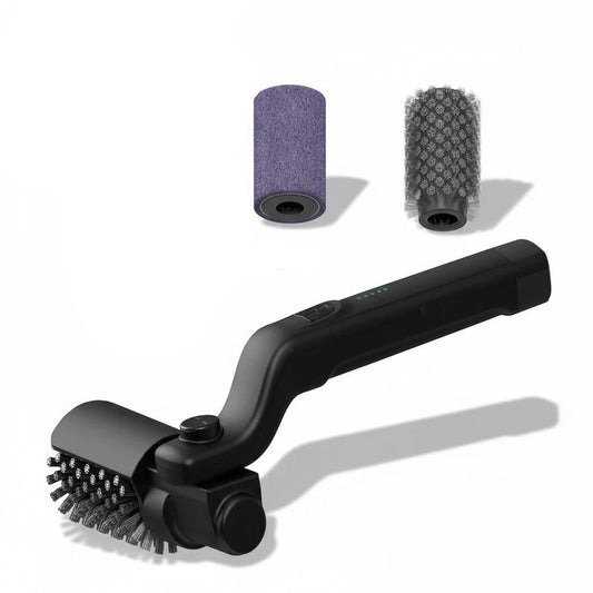 Rechargeable Motorized BBQ Cleaning Brush with Stainless Steel Bristles