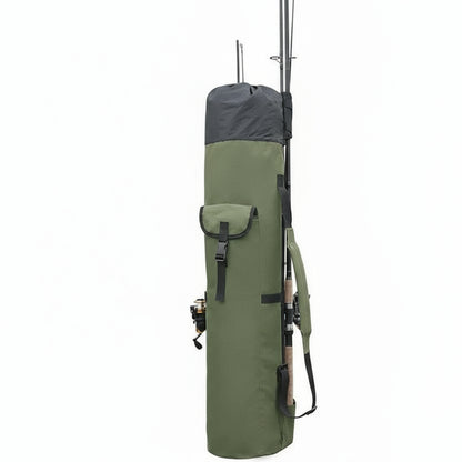 Portable Fishing Gear Bag, Multi-Pocket Rod Storage