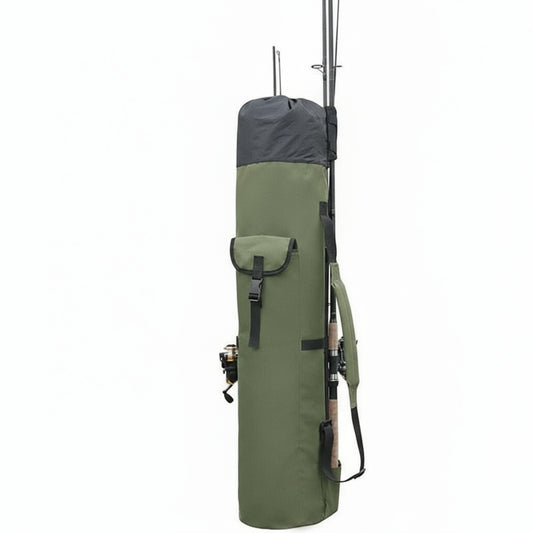 Portable Fishing Gear Bag, Multi-Pocket Rod Storage