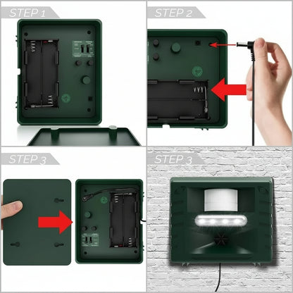 Ultrasonic Pest Control Device for Birds and Woodpeckers