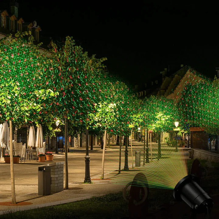 RGB Outdoor Light Projector with Remote Control