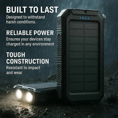 Outdoor Solar Charger 30000mAh Power Bank