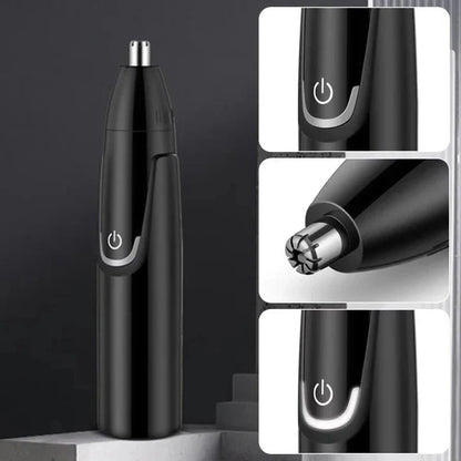 Nose and Ear Hair Trimmer with Washable Head