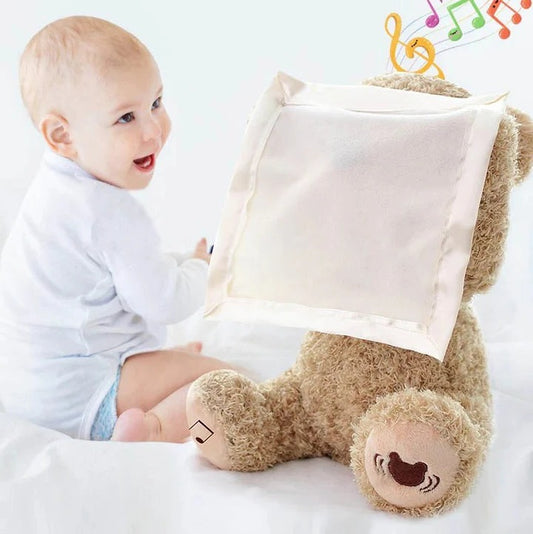 Peek A Boo Teddy Bear Plush Toy