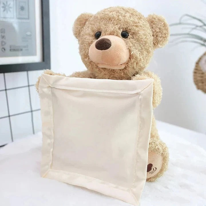 Peek A Boo Teddy Bear Plush Toy