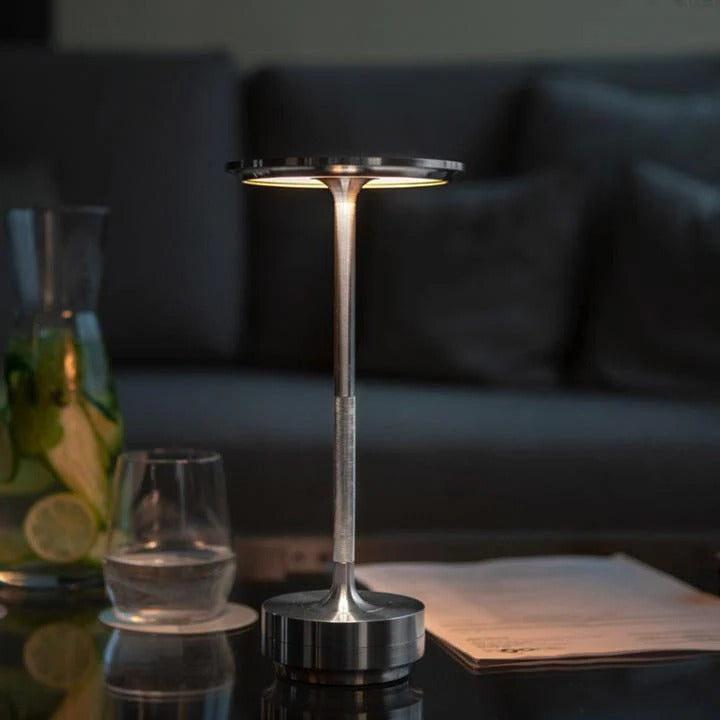 Rechargeable Cordless Table Lamp with 4 Level Touch Control