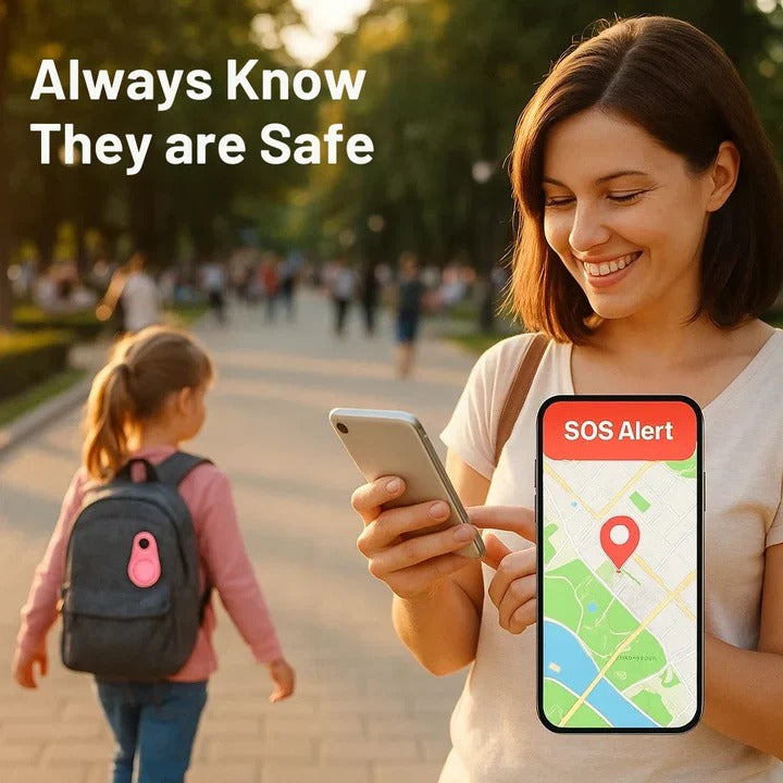 Mini Bluetooth Locator Tag for Pets, Keys, and Bags