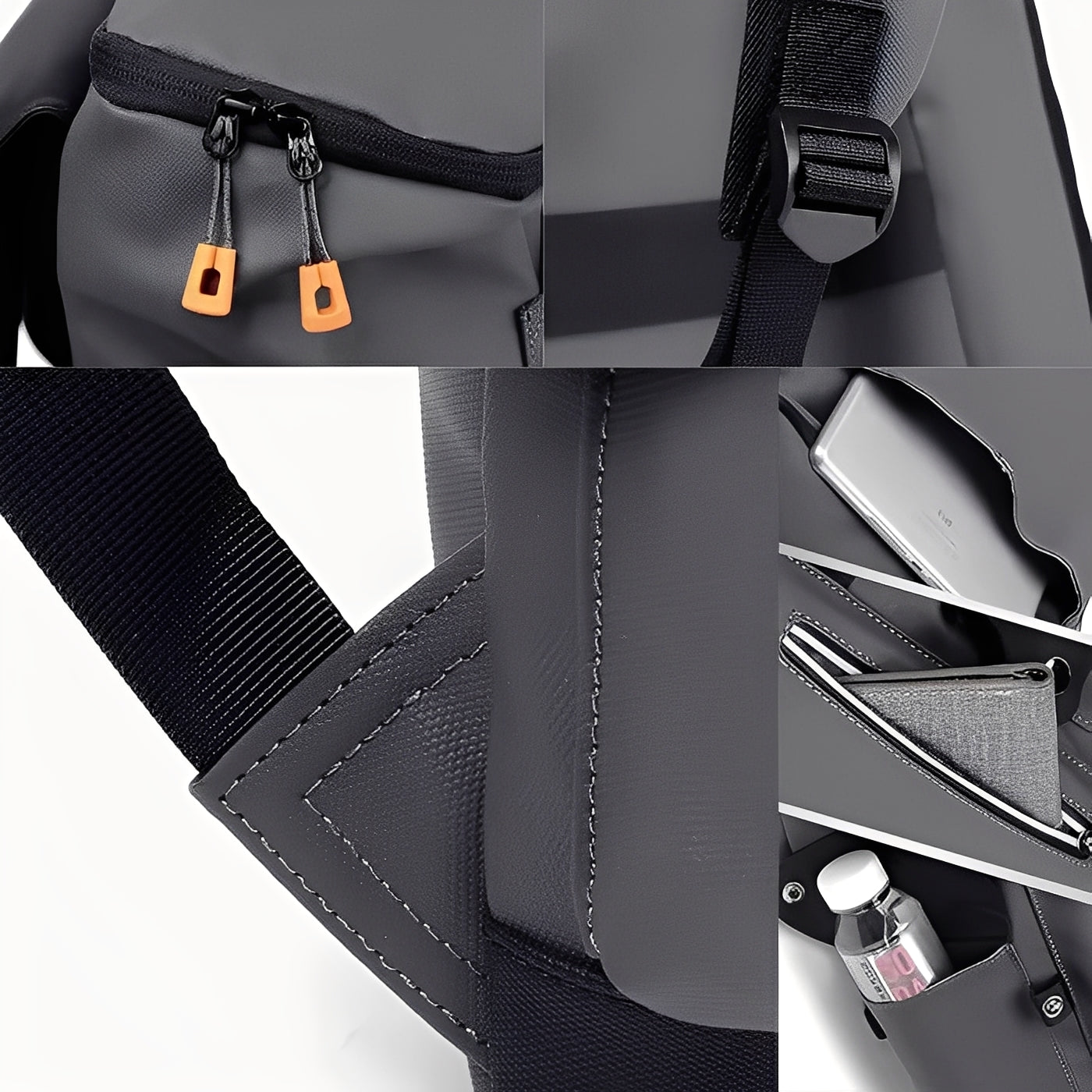 Travel Backpack with USB Port and Laptop Compartment