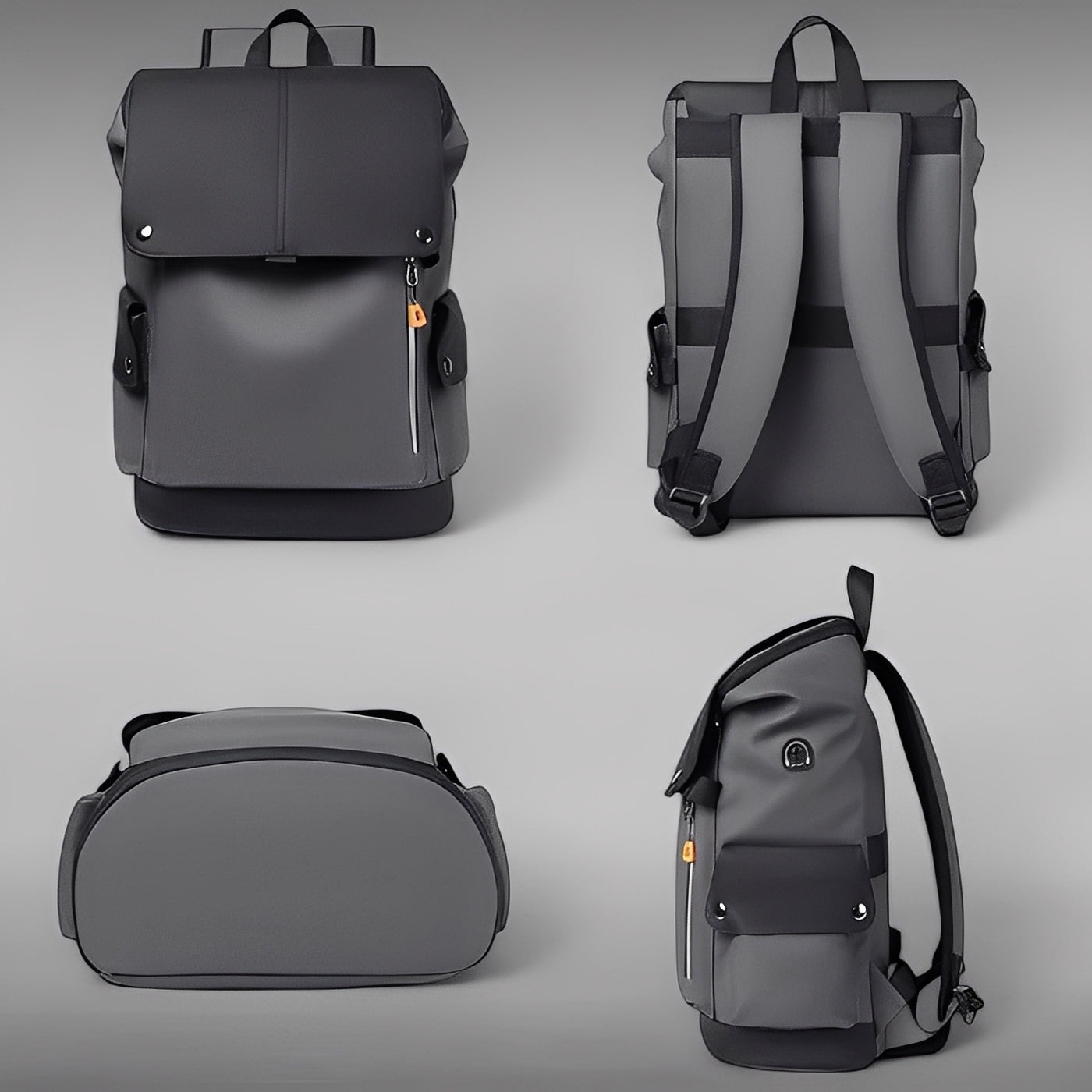 Travel Backpack with USB Port and Laptop Compartment
