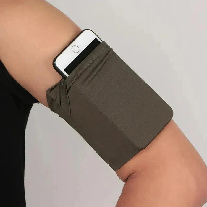 Fitness Arm Bag with Adjustable Phone Pouch for Running and Workouts