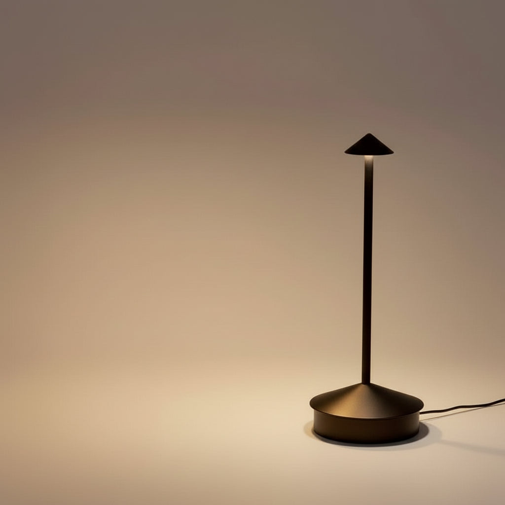Cordless LED Desk Lamp Touch Control Dimmable 3 Light Settings