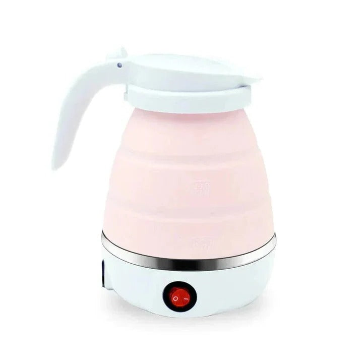 Portable and Foldable Kettle with Electric Plug In Design