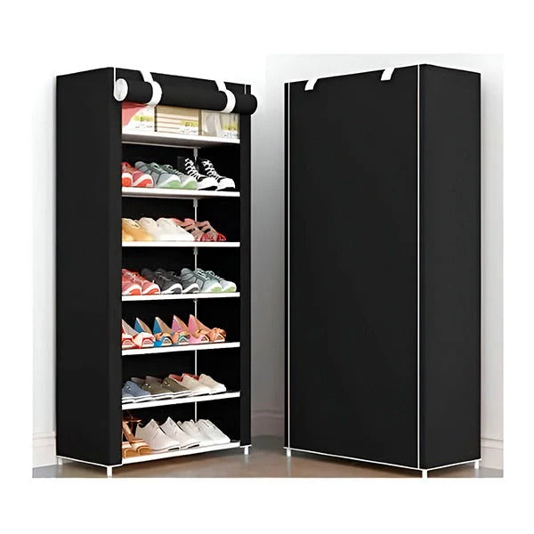 Vertical Shoe Rack Organizer for Entryway and Closet Storage