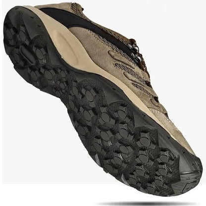 Women’s Hiking Shoes with Leather Mesh Upper for Outdoor Use