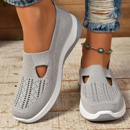Women’s Mesh Sneakers with Slip On Design