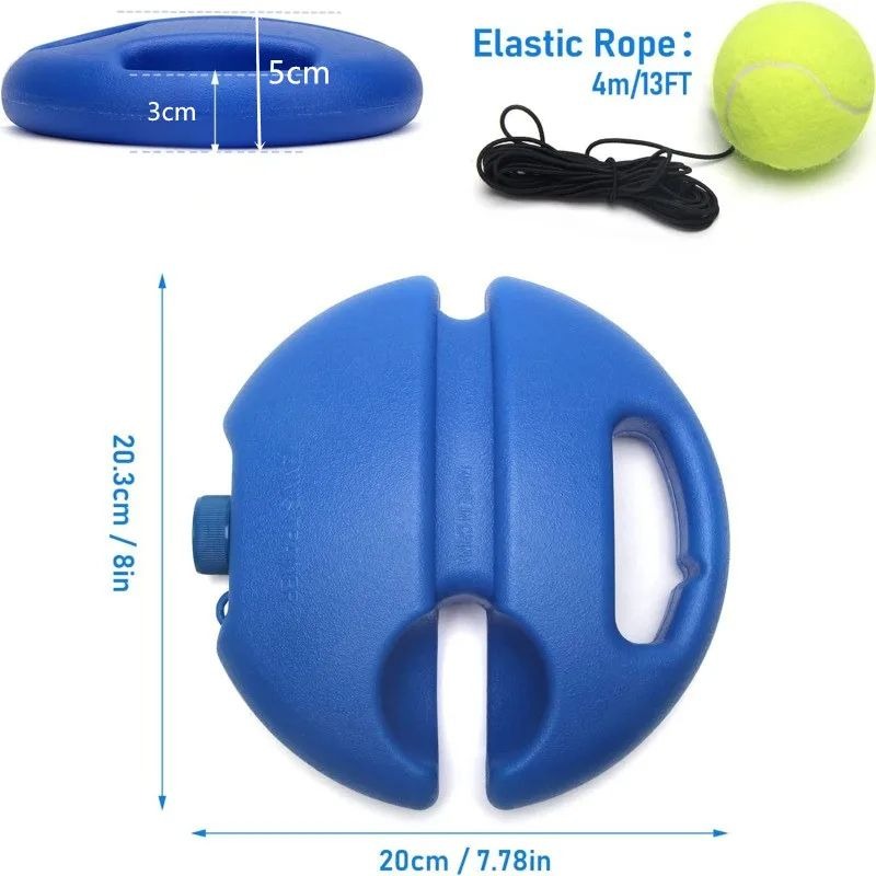 Self Training Tennis Rebound Base for Solo Practice
