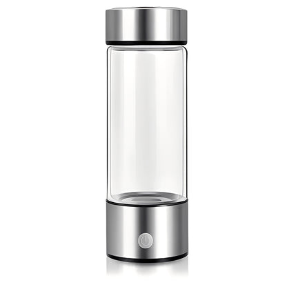 Portable Hydrogen Water Bottle with USB Rechargeable Base