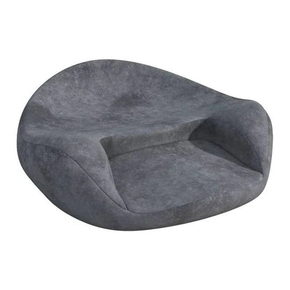 Round Meditation Cushion with Memory Foam Core