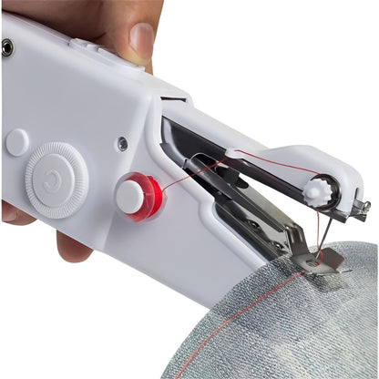 Battery Operated Handheld Sewing Machine for Light Fabrics