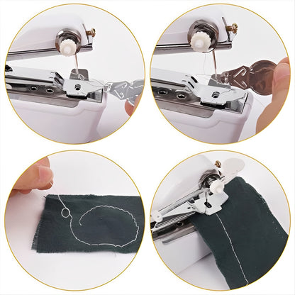 Battery Operated Handheld Sewing Machine for Light Fabrics