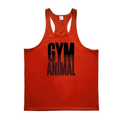 Men’s Cotton Stringer Tank Top with Y Back Design for Gym Wear