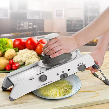 Multi Function Vegetable Dicer, Slicer, and Grater for Kitchen Prep