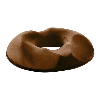 Portable Seat Cushion with Central Opening and Washable Cover