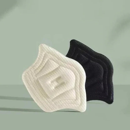 Silicone Gel Heel Grips for Shoes with Transparent Design