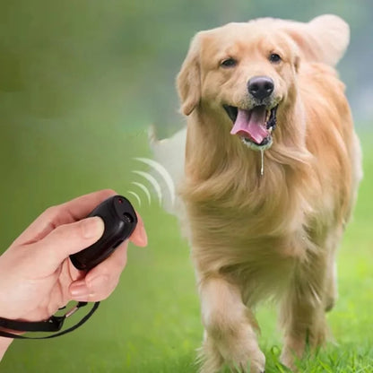 Handheld Ultrasonic Dog Deterrent with LED Light