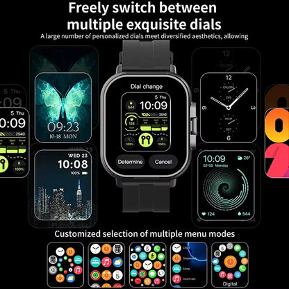Smartwatch with Built In TWS Earbuds and 2 Inch Display