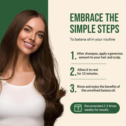 Natural Batana Oil for Hair Moisture and Care