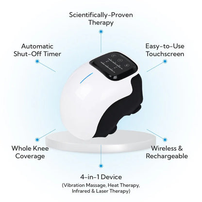 Knee Massager with Heat and Vibration for Comfort Support