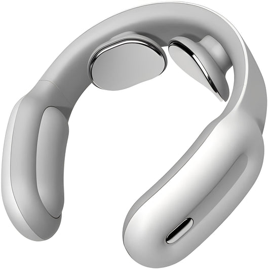 Rechargeable Neck Massager with Heat and Adjustable Pulse Modes