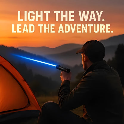 Adjustable Focus Beam Torch with Rechargeable Battery System