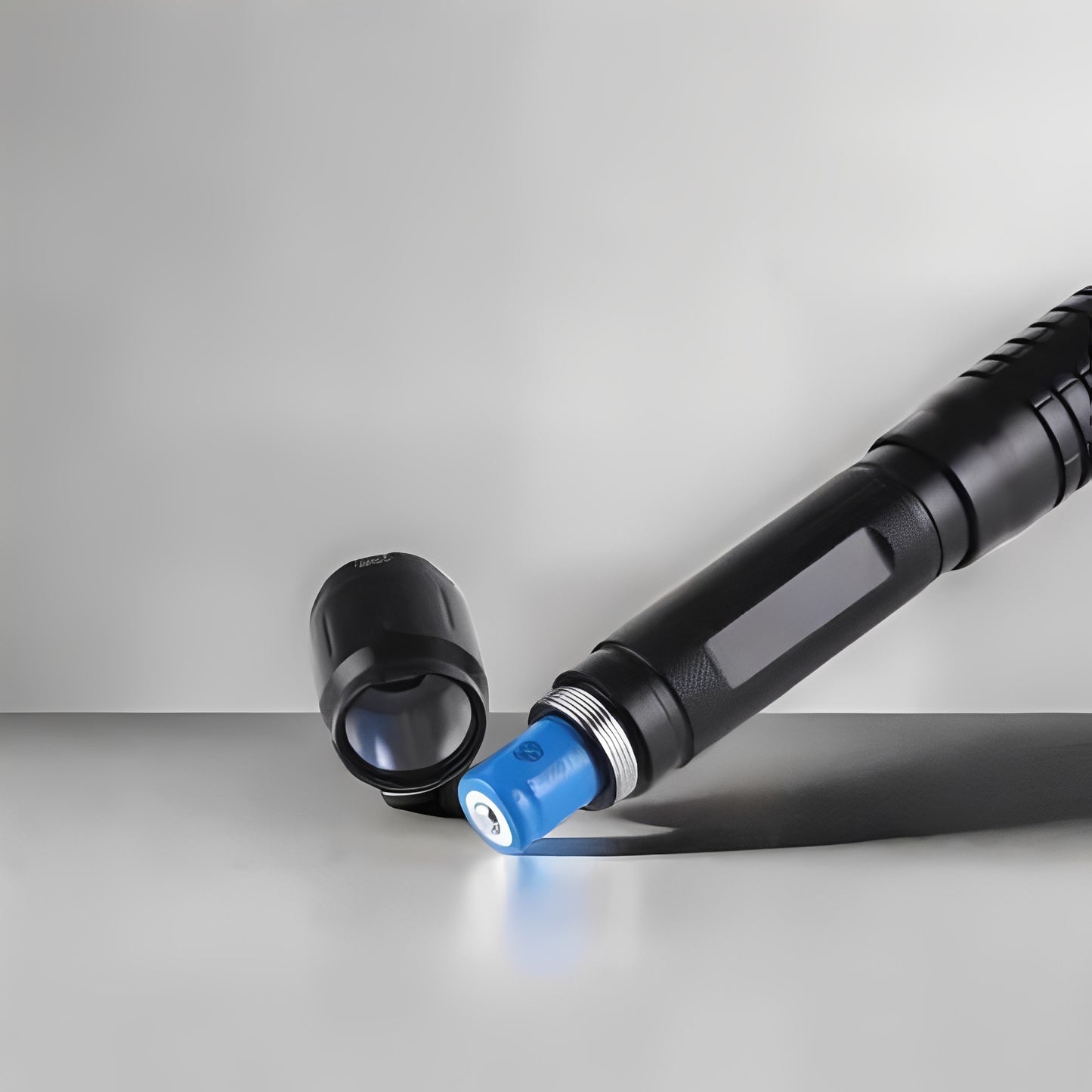Adjustable Focus Beam Torch with Rechargeable Battery System