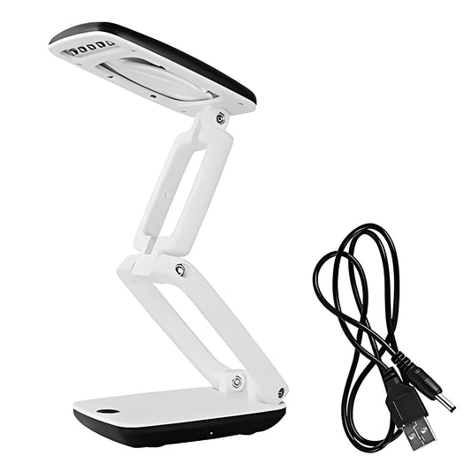 Adjustable Floor Magnifier with Large Viewing Lens and LEDs