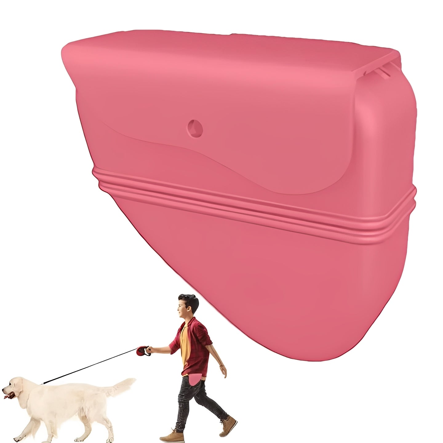 Pet Treat Pouch with Waist Clip Attachment