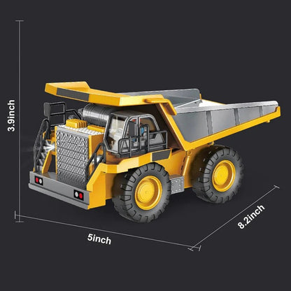Remote Control Construction Vehicle with Interchangeable Tools