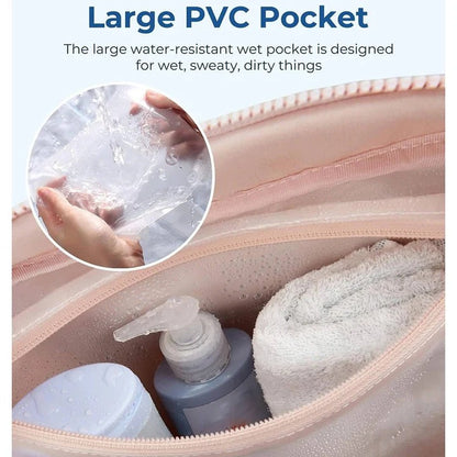 Ladies Cosmetic Pouch and Travel Toiletry Bag