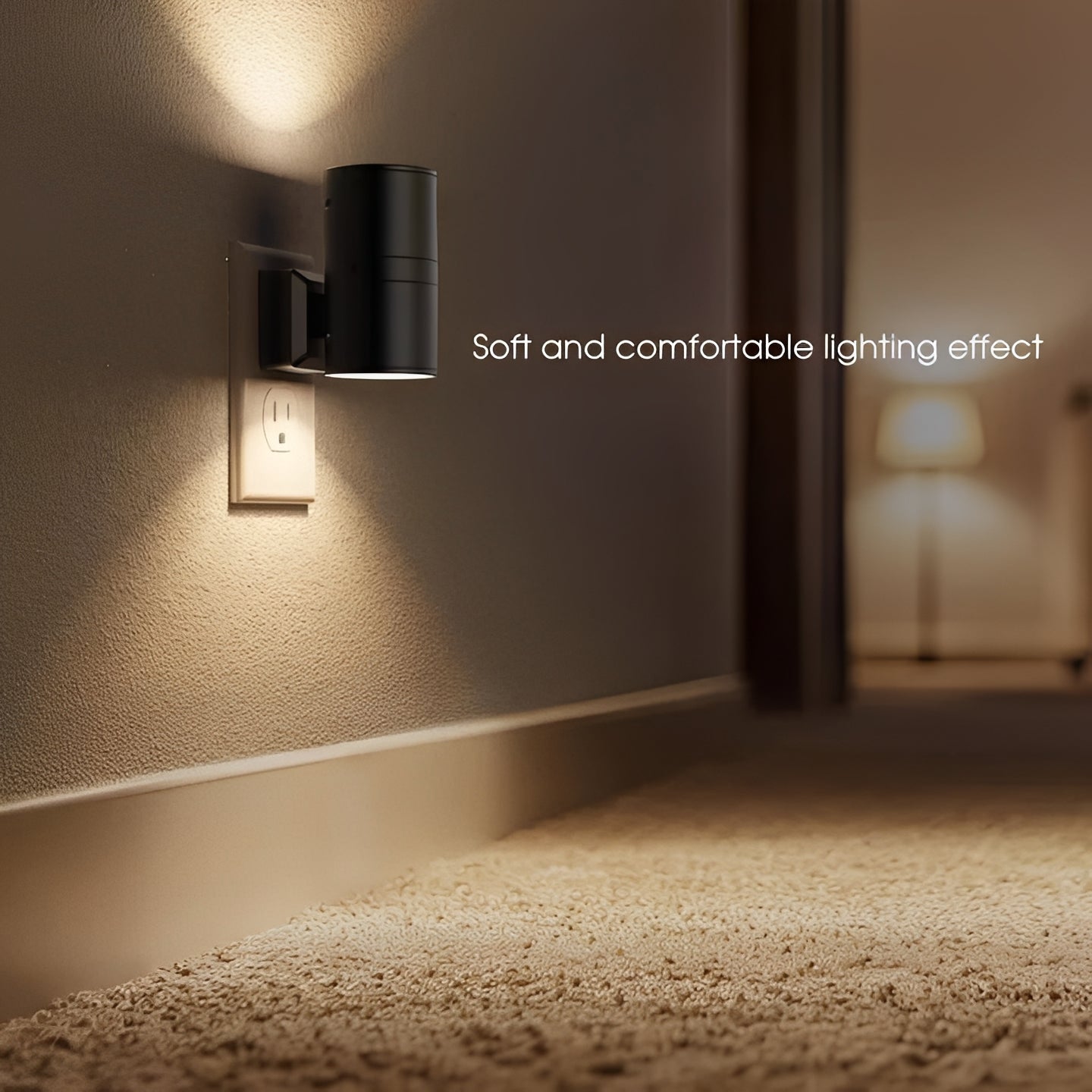 Plug In LED Night Light with Light Sensor