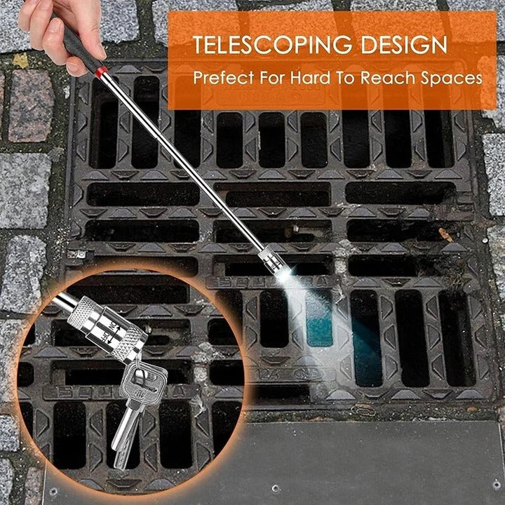 Telescopic Magnetic Pick Up Tool with LED Light